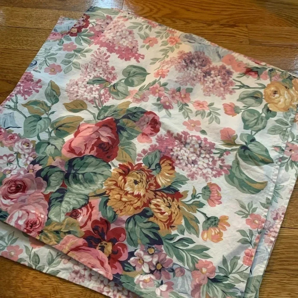 Vintage Ralph Lauren Allison Floral Napkins ✨OFFERS WELCOME!